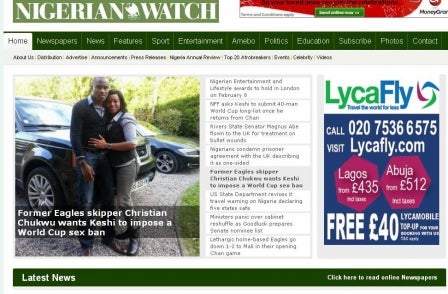 Nigerian Watch newspaper plans 50,000 fortnightly print run